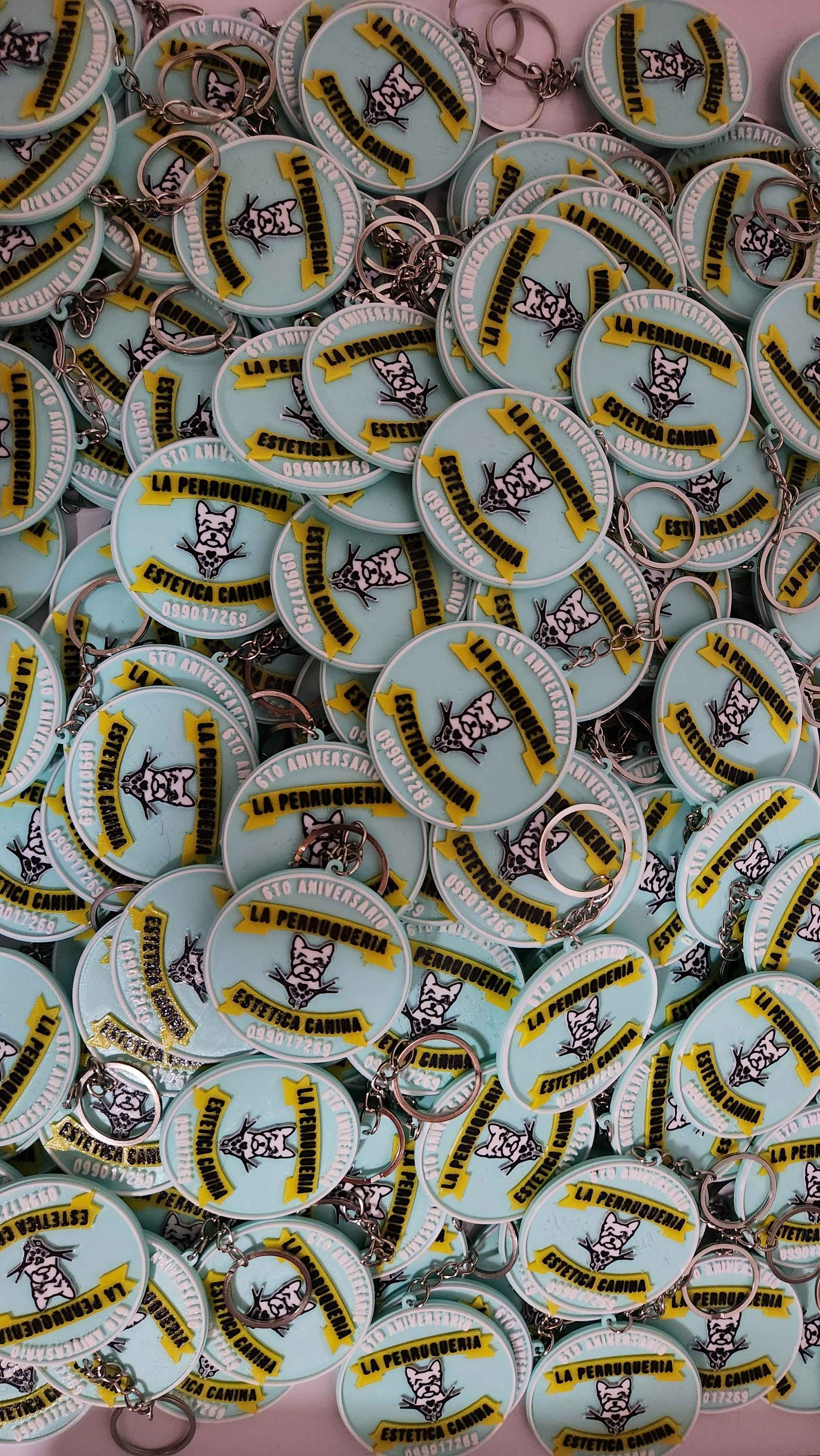 Llaveros personalizados x50 unidades 8